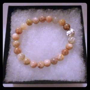 Sand Sunstone Bracelet